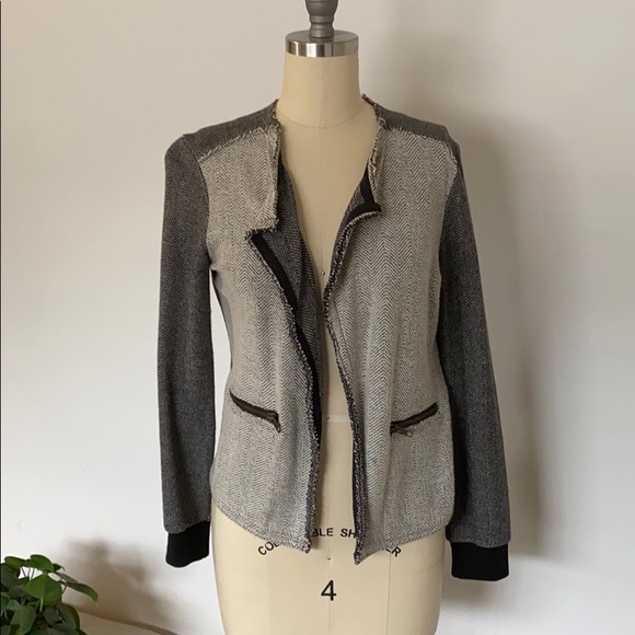 Raw Edge Cardigan - Picture 1 of 6